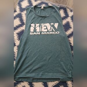 Racer Back "I Do It For The Tacos" Tank Top